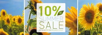 10% Rabatt auf Dormiente Produkte